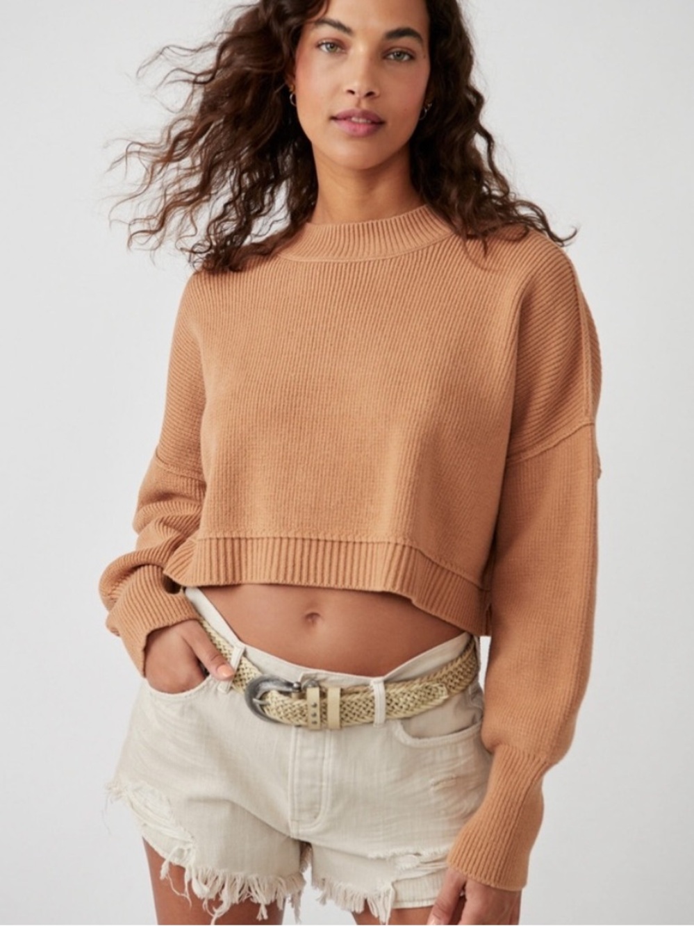 NWT Free People Easy Street Crop
